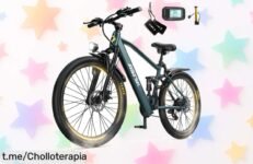 Descubre la bicicleta eléctrica urbana Aairsk GT900: rebajada para que recorras la ciudad con estilo y diversión, ¡no dejes pasar este chollo increíble!