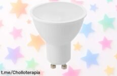 Descubre la bombilla LED GU10 GTV GTECH de 3W: ilumina como una de 26W, ¡a un precio increíblemente bajo! Aprovecha su duración y haz tu hogar más brillante hoy mismo.