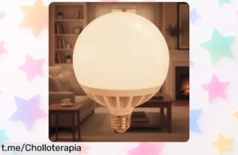 Descubre la bombilla LED globo grande E27 de 25W Atomant, un super chollo que ilumina con colores naturales y calidad increíble. ¡Tu hogar brillará a precio loco!
