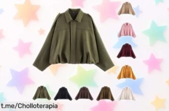 Descubre la cazadora bomber de ante holgada LUCKME que combina con todo: ¡aprovecha el precio loco y dale un giro a tu estilo! No te quedes sin ella.