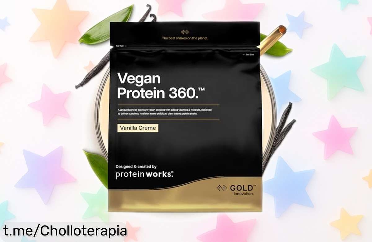 Descubre la deliciosa y nutritiva proteína vegana Protein Works 360 Gold de 2 kg, ¡ideal para tus batidos diarios y con un precio rebajado que no podrás resistir!