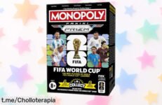 Descubre la increíble caja de 24 cartas coleccionables Panini Prizm Monopoly con leyendas del fútbol, ¡un chollazo que hará vibrar a tus amigos y te llenará de emoción!