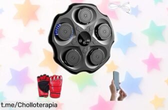 Descubre la increíble máquina de boxeo musical MAGIC SELECT con Bluetooth y luces LED, ¡un chollo para entrenar en casa como nunca! Aprovecha este precio rebajado y desata tu energía.