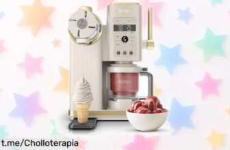 Descubre la increíble máquina para hacer helados Ninja CREAMi Scoop & Swirl y disfruta de sabores únicos con 13 programas a un precio súper chollo que no querrás dejar pasar.