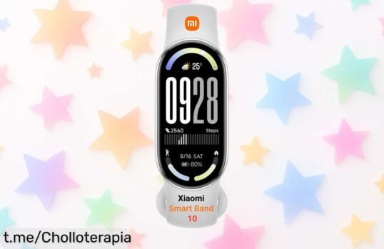 Descubre la increíble pulsera inteligente Xiaomi Smartband 10: techazo a precio loco que cuida tu salud y te acompaña en más de 150 deportes. No lo pienses, ¡tu bienestar aguarda!