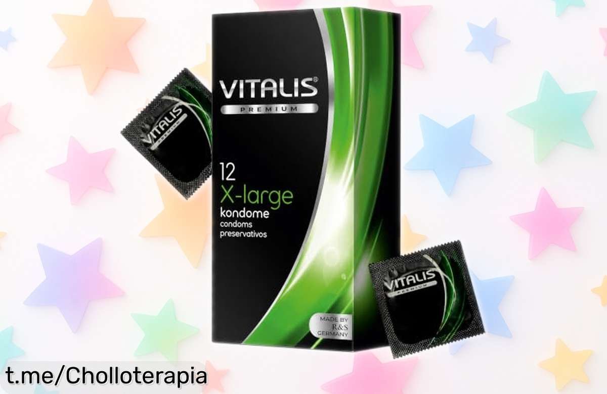 Descubre los preservativos lubricados Vitalis con depósito y superficie acanalada, precio de ganga para intensificar tus momentos juntos. ¡Hazte con ellos antes de que se agoten!