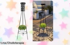 Deslumbra tu jardín con la lámpara solar Auting Mariposa: luz mágica hasta 10 horas, resistente al agua y ¡un precio de ganga que no puedes dejar escapar!