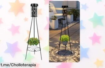 Deslumbra tu jardín con la lámpara solar Auting Mariposa: luz mágica hasta 10 horas, resistente al agua y ¡un precio de ganga que no puedes dejar escapar!