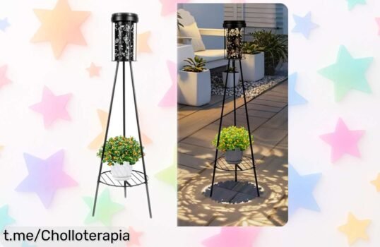 Deslumbra tu jardín con la lámpara solar Auting Mariposa: luz mágica hasta 10 horas, resistente al agua y ¡un precio de ganga que no puedes dejar escapar!