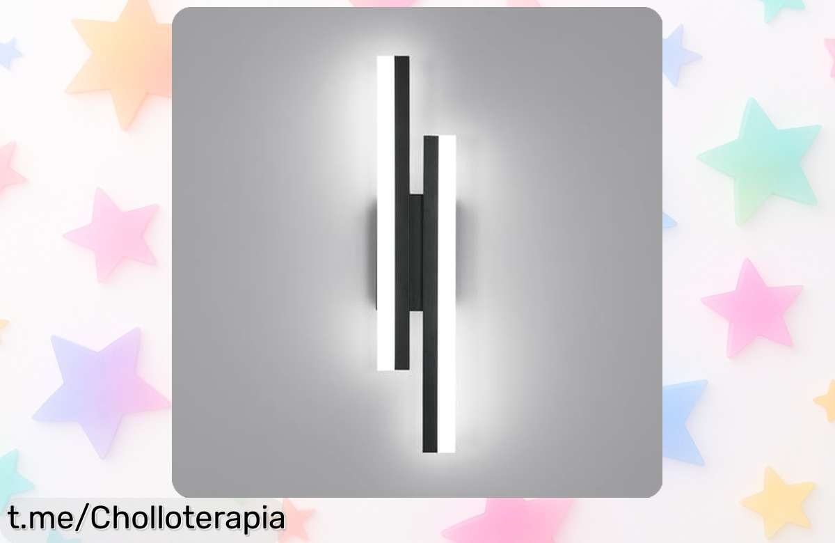 Deslumbrante aplique de pared Riserva: luz blanca potente para cualquier rincón a un precio loco que no puedes dejar escapar, ilumina tu hogar con estilo y sin gastar mucho.