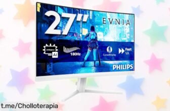 Deslumbrante monitor gaming curvo de 27 pulgadas Philips Evnia con 180 Hz y AMD FreeSync Premium: ¡no te pierdas este precio loco que hará volar tus partidas!