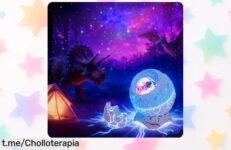 Deslumbrante proyector de estrellas MOLEKSDAL Huevo de dinosaurio Galaxy a un precio increíble, crea noches mágicas y llenas de sueños en tu habitación. ¡No te lo pierdas!
