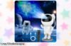 Deslumbrante proyector de estrellas Qxmcov en forma de astronauta, crea galaxias mágicas y ambientes únicos por un precio loco: ilumina sueños hoy mismo.