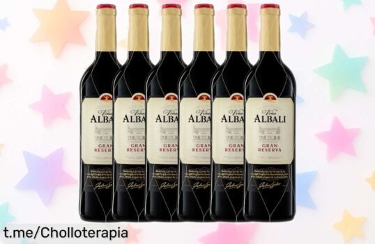 Disfruta de un vino tinto Gran Reserva Viña Albali en pack de 6 botellas a precio loco, ideal para tus mejores momentos y comidas especiales. ¡No dejes escapar esta oportunidad!