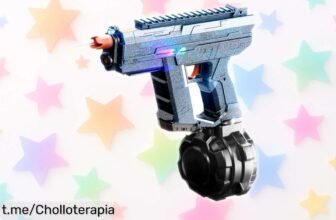 Disfruta del verano con la pistola de agua eléctrica automática: chorros potentes y diversión a lo grande por un precio locísimo que no podrás dejar pasar.