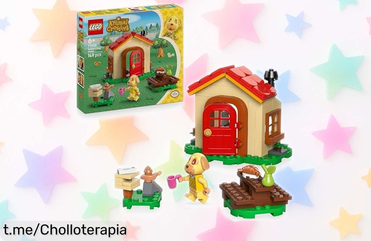 Diviértete creando historias con la Casita de LEGO Animal Crossing 77058, ¡ahora a un precio de ganga irresistible que no querrás dejar pasar!