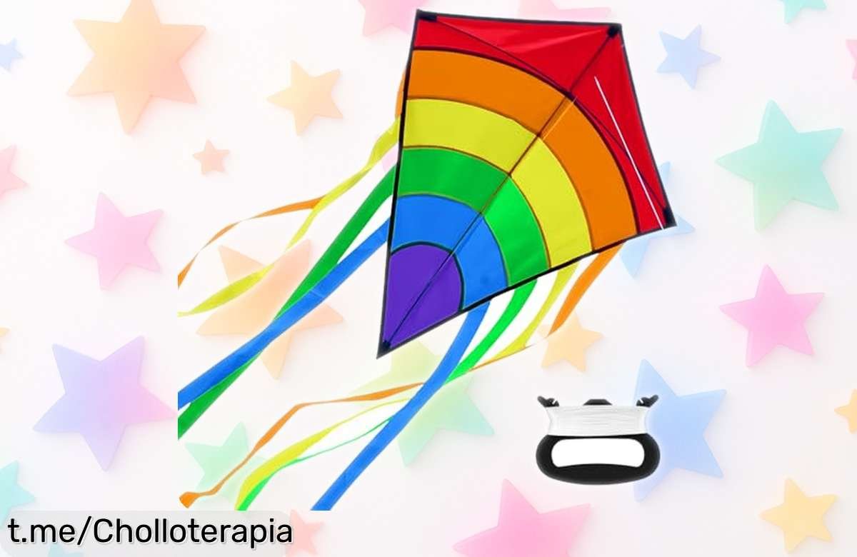 Diviértete en familia con la gran cometa Flintronic Cabeza Roja, ¡un ofertón para volar tus risas al aire libre sin romper el banco!