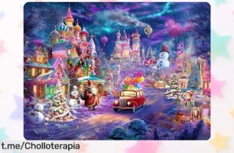 Diviértete montando en familia el increíble puzzle Nattork de 1000 piezas con castillo navideño, ¡un precio de ganga que alegrará tus días festivos!