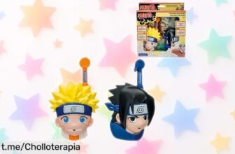 Diviértete y vive aventuras épicas con los walkietalkies Lexibook Naruto, ¡un super chollo para que tus niños se comuniquen como verdaderos héroes!