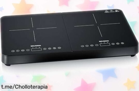Doble placa de inducción Severin DK 1028 a precio loco, cocinar a tu ritmo y disfrutar al máximo en cualquier rincón de casa: ¡no dejes pasar este chollo único!