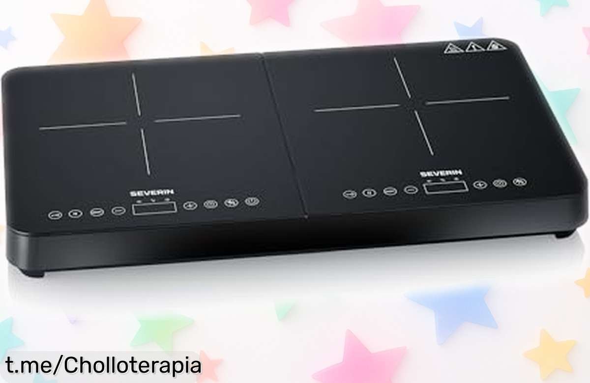 Doble placa de inducción Severin DK 1028 a precio loco, cocinar a tu ritmo y disfrutar al máximo en cualquier rincón de casa: ¡no dejes pasar este chollo único!