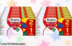 Encuentra la alegría en cada limpieza con el papel de cocina decorado Regina de Corazones, ¡21 rollos a un precio loco que no podrás dejar escapar!