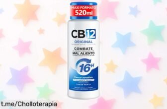 Enjuague bucal CB12 de 520 ml: combate el mal aliento hasta 16 horas por un precio loco. ¡Aprovecha este ofertón y disfruta de una frescura que te hará sonreír todo el día!