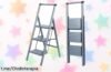 Escalera plegable de 4 peldaños UZIRO, ligera y resistente, con precio rebajado que te hará alcanzar lo imposible. ¡No esperes más y sube a este chollo!