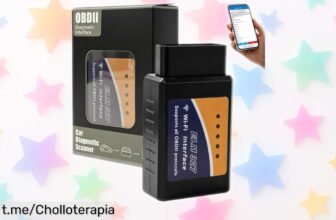 Escáner OBD2 WiFi ELM327 para tu coche: diagnóstico rápido y fácil desde el móvil, ¡aprovecha este super chollo que no querrás perder en segundos!