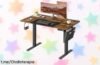 Escritorio elevable eléctrico SONGMICS LSD015X01: ¡El chollo que mejorarás tu espacio laboral con múltiples alturas y un precio de ganga! No te lo pierdas, trabaja como siempre quisiste.
