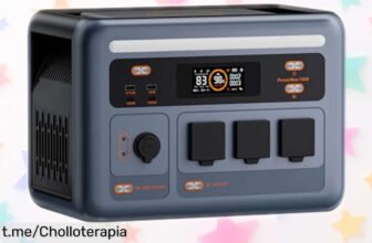 Estación de energía portátil PowerMax 1800SE: carga rápida, 11 salidas y control desde el móvil ¡no pierdas la oportunidad de tener electricidad donde quieras!
