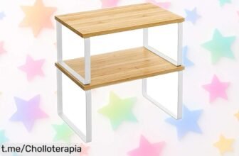 Estantería extensible para especias SONGMICS: ¡Organiza tu cocina con este chollazo en pack de 2 y dale un toque especial a tus comidas!¡No te quedes sin la tuya!