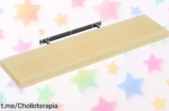 Estantería flotante WOLTU de 90 cm, el chollazo que organiza tu hogar y embellece tu espacio sin ocupar ni un centímetro más. ¡Conseguirla es aprovechar al máximo cada rincón!