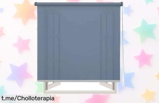 Estor enrollable translúcido Económico, fácil de instalar y perfecto para tu hogar ¡Luz natural y privacidad ya a precio de ganga! No te lo pierdas o lamentarás el chollo.