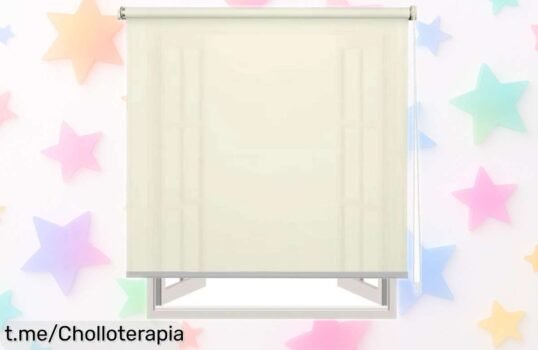 Estor enrollable translúcido liso de 60-200 x 180 cm a precio de ganga que transforma tu hogar en un espacio lleno de luz y estilo ¡Hazte con el tuyo antes que se agoten!