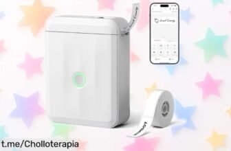 Etiqueta tus cosas al instante con la etiquetadora portátil NIIMBOT D110 Mini, ahora a un precio rebajado que te hará sonreír de emoción. ¡No dejes pasar esta oferta!