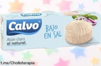 Exquisitas latas de atún claro Calvo: llévate 3 packs por el precio de 2 y disfruta del sabor y la calidad que merece tu mesa, pero date prisa, ¡esta oferta no espera a nadie!