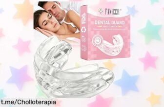 Férula nocturna antirronquidos que cuida tu sueño y reduce los ruidos molestos, ¡aprovecha este super chollo y despierta fresco cada día!