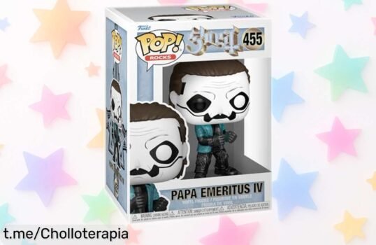 Figura Funko Pop! de Papa de Ghost, modelo Ghost Glam Glitter: más que un regalazo para fans, ¡es un super chollo brillante con precio rebajado que no puedes dejar pasar!