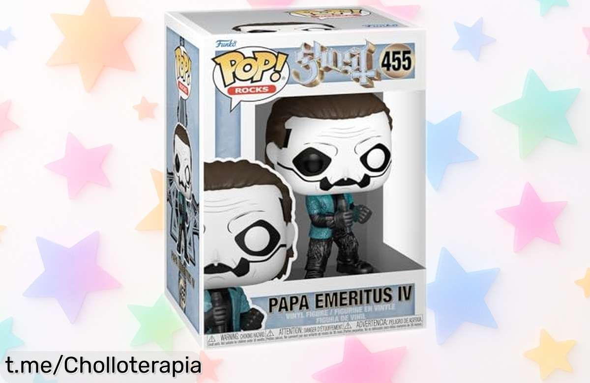 Figura Funko Pop! de Papa de Ghost, modelo Ghost Glam Glitter: más que un regalazo para fans, ¡es un super chollo brillante con precio rebajado que no puedes dejar pasar!