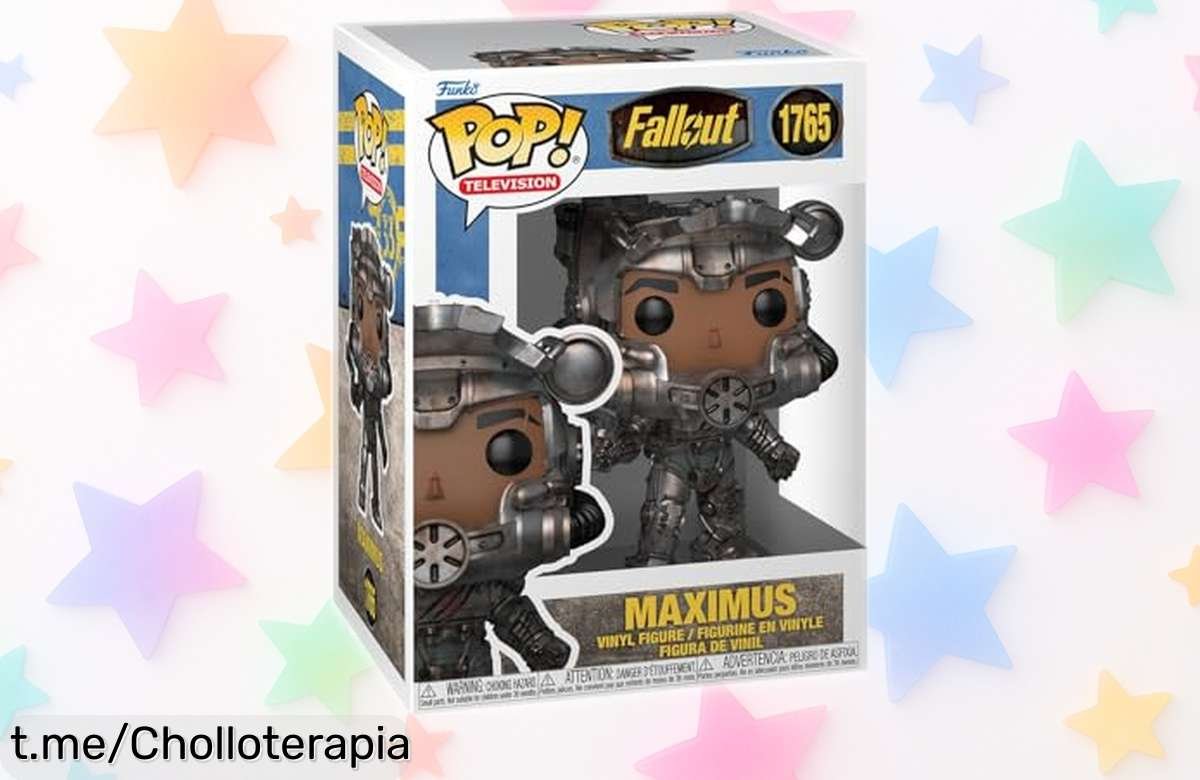 Figura de Fallout Maximus Funko Pop! TV, ¡no te pierdas el chollazo con la oportunidad de conseguir la rara Chase y hacer que tu colección brille ya!