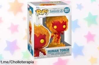 Figura de vinilo Antorcha Humana Funko Pop! Marvel a precio brutal, ideal para encantar tu vitrina y brillar en tu colección. ¡No te quedes sin ella y atrapa momentos únicos!
