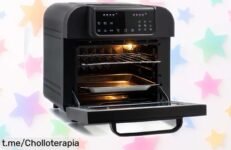 Freidora de aire 16L Cecotec Cecofry Advance 5000 a precio loco: cocina más rápido, sano y delicioso para disfrutar en familia. ¡No te lo pierdas, elige tu receta favorita ya!