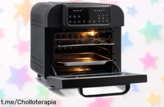 Freidora de aire 16L Cecotec Cecofry Advance 5000 a precio loco: cocina más rápido, sano y delicioso para disfrutar en familia. ¡No te lo pierdas, elige tu receta favorita ya!