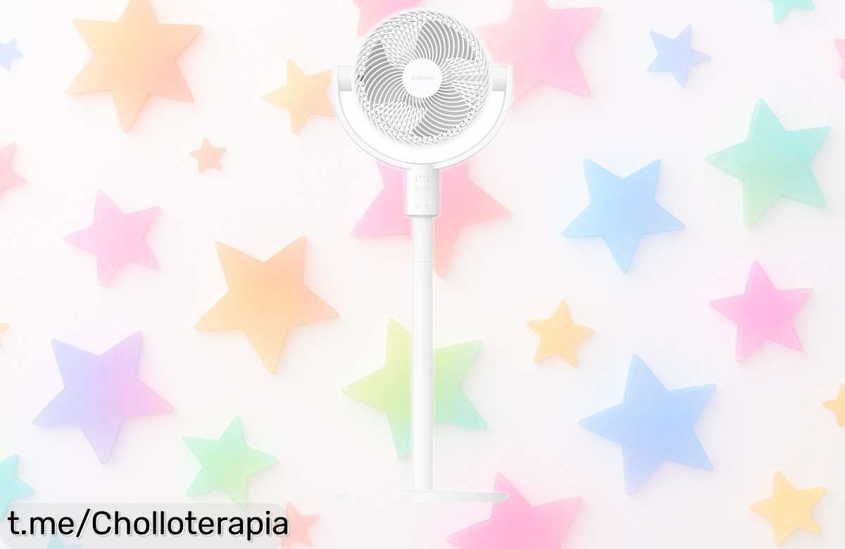 Fresquito en un abrir y cerrar de ojos: Ventilador de pie Xiaomi que mueve el aire a distancia, ¡aprovecha ya este descuentazo y sácale partido a tu verano!