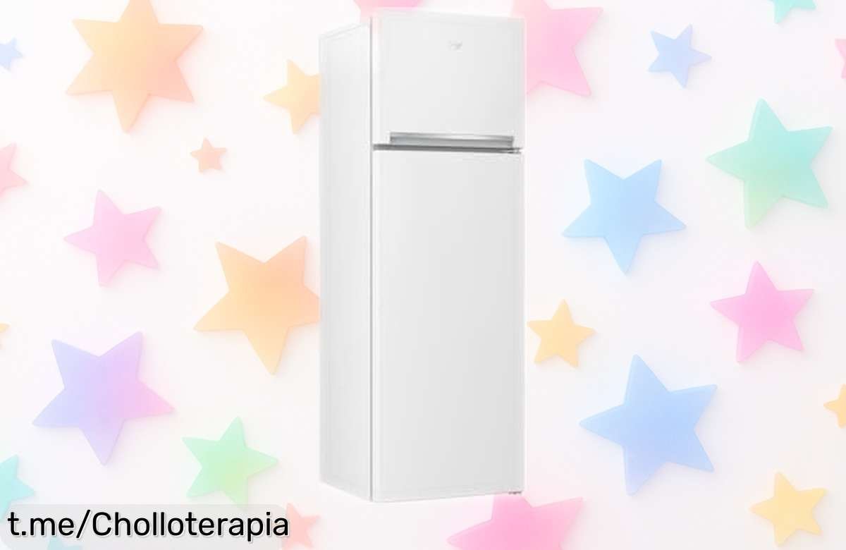 Frigorífico Beko RDSA310K30WN con nunca visto espacio entre nevera y congelador: ¡rebajado a un precio de ganga que no te querrás perder!