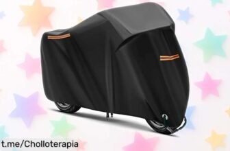 Funda para moto URAQT XL 210T, ¡una oferta loca con protección UV y super seguras! Aprovecha esta rebaja impresionante y mantén tu moto como nueva. ¿Te atreves a dejarla sin protección?