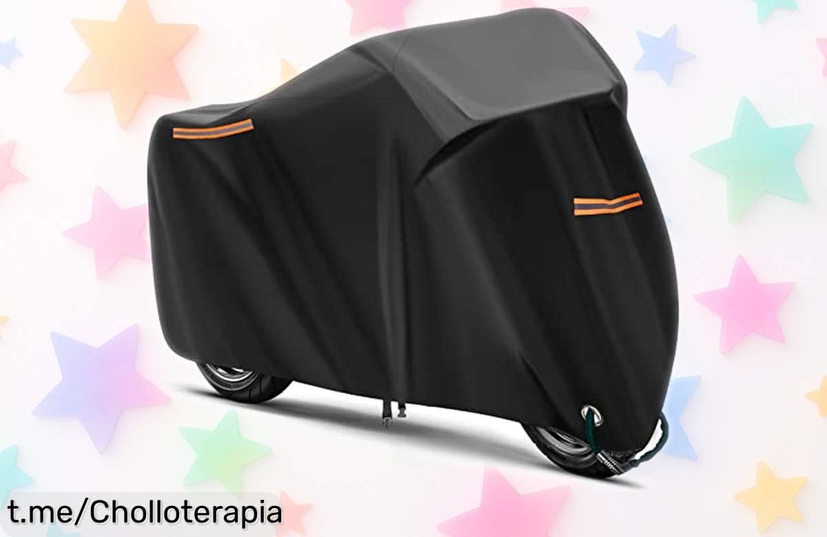 Funda para moto URAQT XL 210T, ¡una oferta loca con protección UV y super seguras! Aprovecha esta rebaja impresionante y mantén tu moto como nueva. ¿Te atreves a dejarla sin protección?