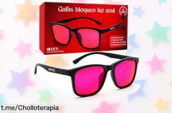 Gafas OLVEX que bloquean la luz azul y protegen tus ojos de forma increíble: ¡un precio de ganga que no querrás dejar pasar!