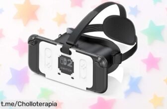 Gafas de realidad virtual para Nintendo Switch 2: vive tus juegos a lo grande con lentes HD ajustables, ¡cada partida será una aventura alucinante que no querrás perderte!